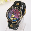 2015 Hot Sales Vintage couro de design Quartz Watch Company